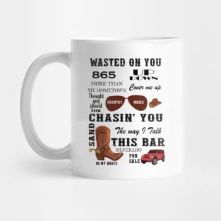 Country Music Cowboy Cowgirl Rodeo Western Mug